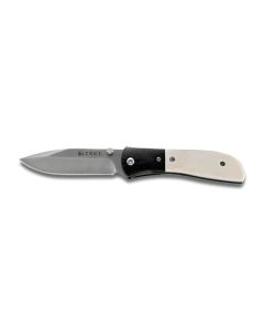 CRKM4-02 image(0) - M4 Folding Knife with Bone Handle and G-10