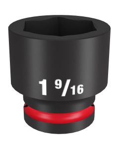 MLW49-66-6316 image(0) - Milwaukee Tool SHOCKWAVE Impact Duty  3/4"Drive 1-9/16" Standard 6 Point Socket