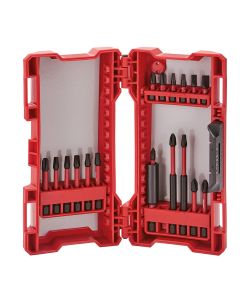 MLW48-32-4403 image(0) - Milwaukee Tool SHOCKWAVE Impact Duty Driver Bit Set -18PC