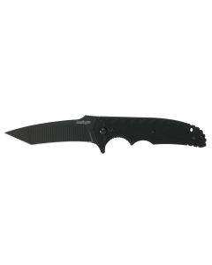 KER1730TBLK image(0) - TANTO GROOVE-FLIPPER KNIFE