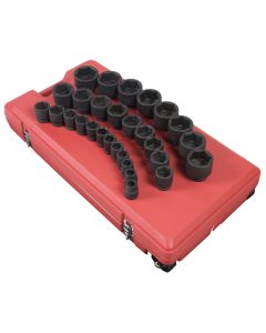 SUN4696 image(0) - 3/4" Drive 29 Piece SAE Impact Socket Set