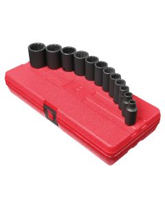 SUN3337 image(0) - 12-Piece 3/8 in. Drive 12-Point Fract