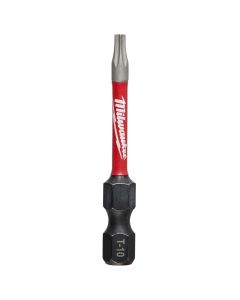 MLW48-32-4782 image(0) - Milwaukee Tool SHOCKWAVE 2" Impact Torx T10 Power Bits (Bulk 25)