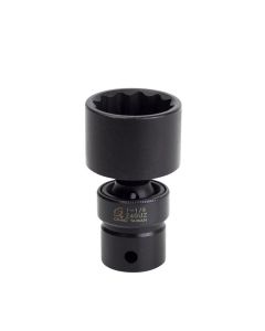 SUN240UZ image(0) - 1/2" Dr. 1-1/4" 12 Point Universal Impact Socket