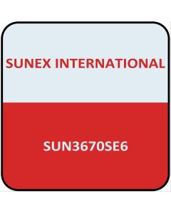 SUN3670SE6 image(0) - 3/8" Dr. External Star Impact Socket E11