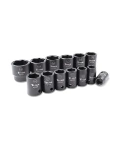 13 pc. 1/2 in. Dr Impact Socket Set