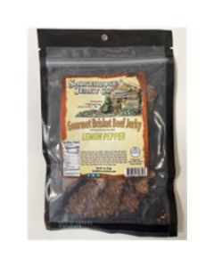 THS602822-758727 image(0) - Smokehouse Jerky Lemon Pepper Beef Jerky; 3 oz. Beef Jerky