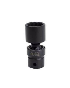 SUN232UZ image(0) - 1/2" Dr. 1" 12 Point Universal Impact Socket