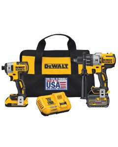 DWTDCK299D1T1 image(0) - DeWalt FLEXVOLT Cordless Hammerdrill & Impact Dri