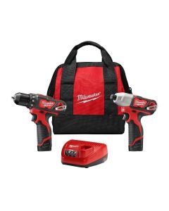 MLW2494-22 image(0) - M12 CORDLESS DRILL/DRIVER HEX IMP 2-PC (1) BATT KIT