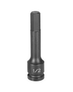 GRE29154M image(0) - 1/2" Drive x 15mm Hex Driver 4" Length