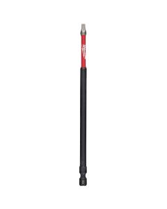 MLW48-32-4816 image(0) - Milwaukee Tool SHOCKWAVE 6&rdquo; Impact Square Recess #3 Power Bits (Bulk 10)