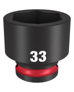 MLW49-66-6265 image(0) - SHOCKWAVE Impact Duty™ 1/2"Drive 33MM Standard 6 Point Socket