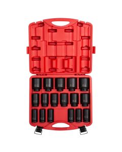 SUN4685 image(0) - 3/4" Drive 17 Piece SAE Deep Impact Socket Set