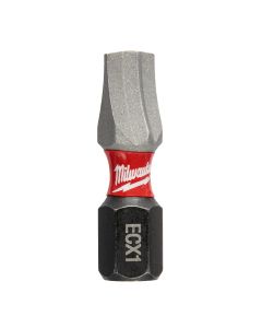 MLW48-32-4144 image(0) - Milwaukee Tool SHOCKWAVE 2" Impact ECX 1 Power Bits (25PK)