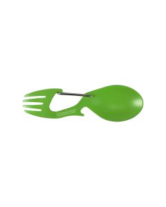 KER1140GRNX image(0) - SPOON, FORK, BOTTLE OPENER CARABINER GR