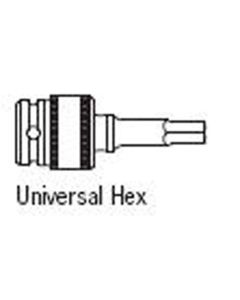 SUN274918 image(0) - 1/2 DR. 18MM UNIVERSAL HEX DRIVE IMPACT SOCKET