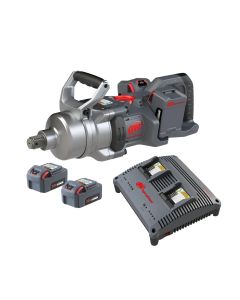 IRTW9491-K4E image(0) - 20V 1" D-Handle High Torque Impact Wrench w/Std anvil - 4-battery kit