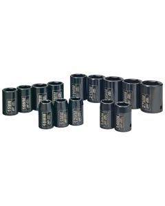 IRTSK4M14N image(0) - 1/2" Drive Metric Impact Socket Set, 14 Piece