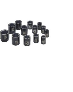 IRTSK4H13N image(0) - 1/2" Drive SAE Impact Socket Set, 13 Piece