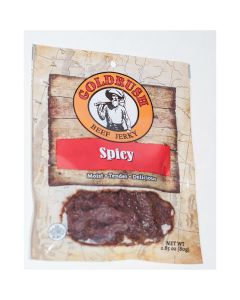 GRJ72125 image(0) - Goldrush Spicy 2.85 oz. Beef Jerky 12-ct Case