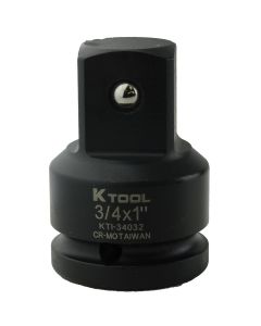 KTI34032 image(0) - K Tool International SOC ADAPTOR IMP 3/4" FEMALE 1" MALE