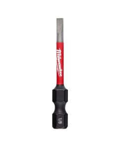 MLW48-32-4756 image(0) - Milwaukee Tool SHOCKWAVE 2" Impact Slotted 1/8" Power Bits (Bulk 25)