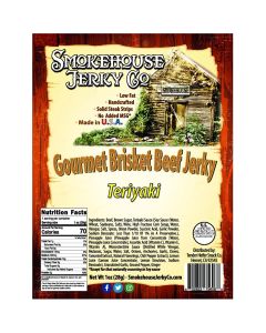 THS610079-544311 image(0) - Smokehouse Jerky Teriyaki Brisket Beef Jerky 3oz