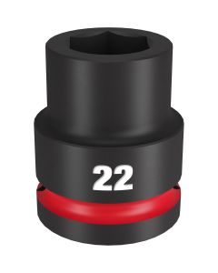 MLW49-66-6360 image(0) - SHOCKWAVE Impact Duty™ 3/4"Drive 22MM Standard 6 Point Socket