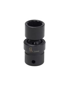 SUN218ZUM image(0) - 1/2" Dr 18mm 12pt Deep Universal Impact socket