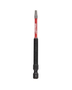 MLW48-32-4194 image(0) - Milwaukee Tool SHOCKWAVE 3-1/2" Impact Square Recess #1 Power Bits (25 Pk)